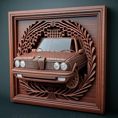 3D мадэль BMW E24 (STL)